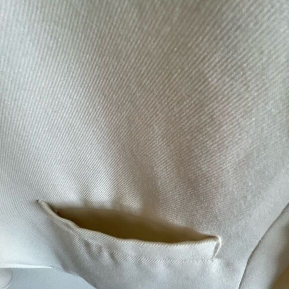 Sonoma Cream Blazer Tailored Suit Jacket - Picture 7 of 8